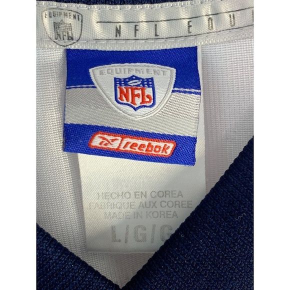 Men’s Reebok St. Louis Rams #28 Faulk football jersey white large 6089 EUC - Picture 5 of 8